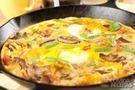 Omelete com cogumelos