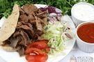 Kebab picante de cordeiro