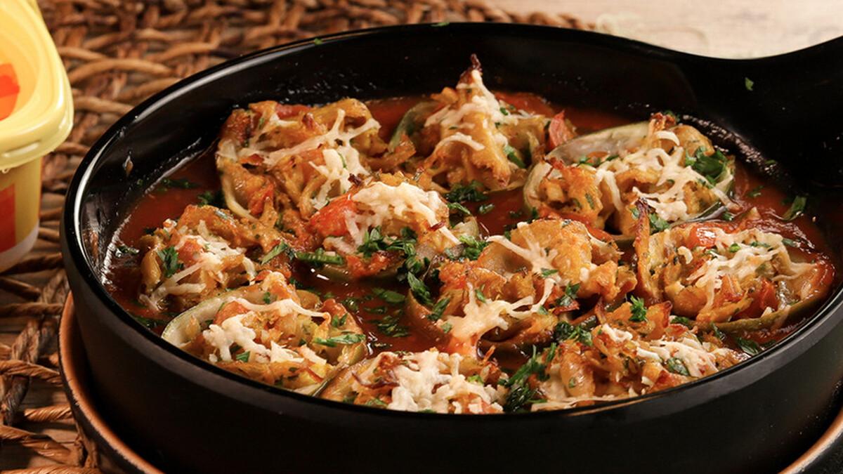 Receita de Jiló recheado de ragu de carne de jaca - Comida e Receitas