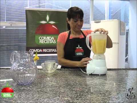 Suco de Abacaxi com Manga com a culinarista Valquíria Gomes - Comida e Receitas