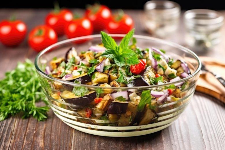 Salada de berinjela