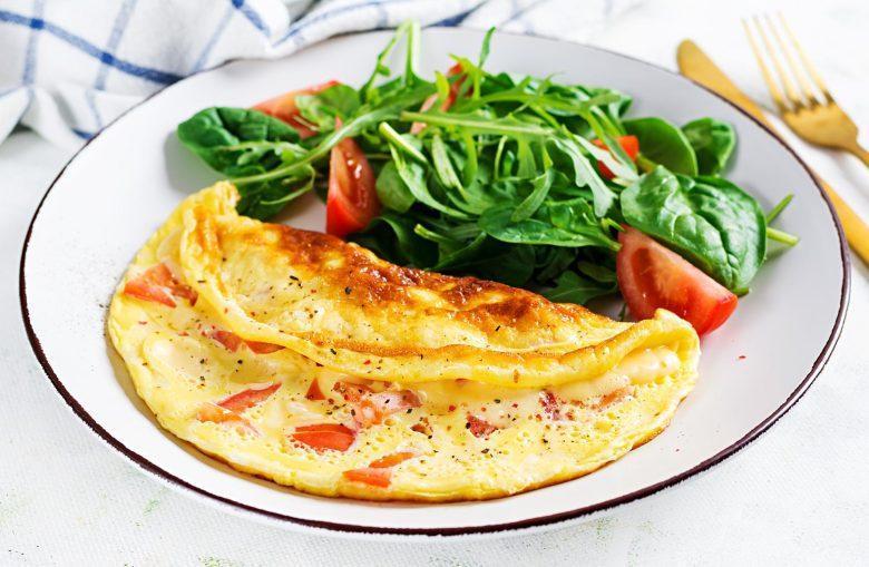 Omelete de tomate seco