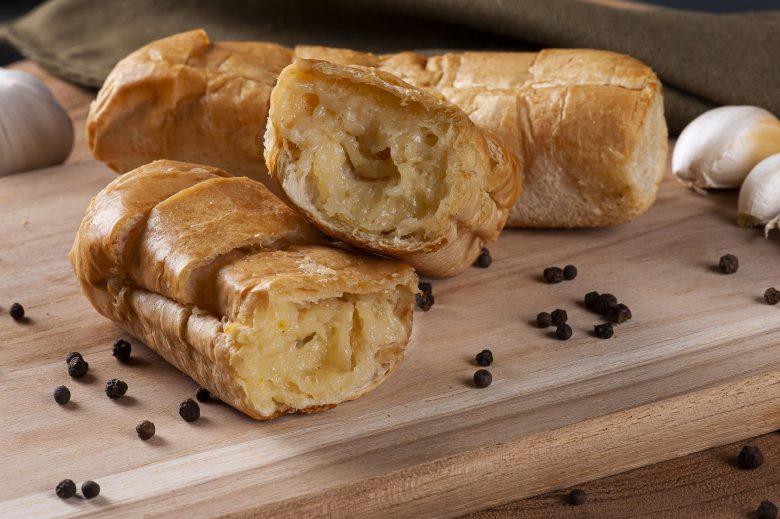 Pão de alho saboroso