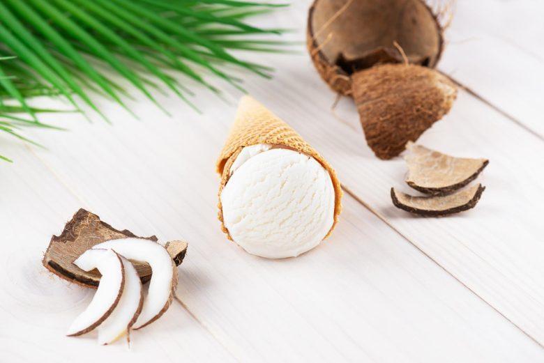 Sorvete de coco