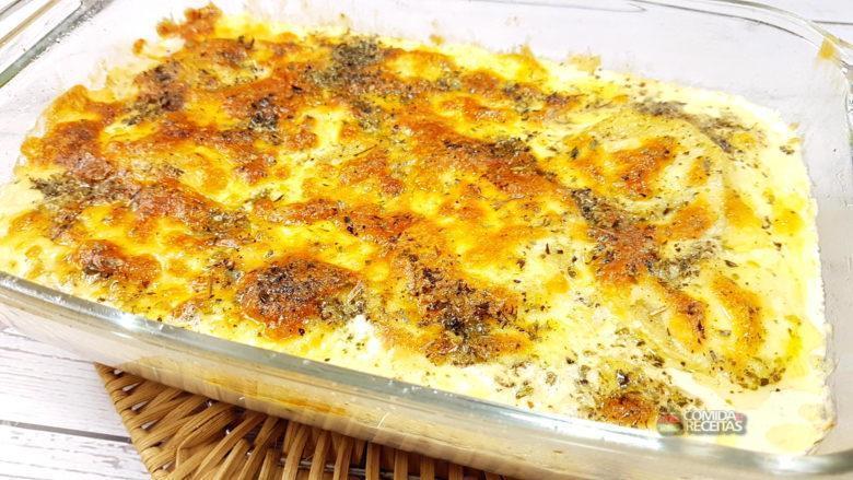Batatas gratinadas