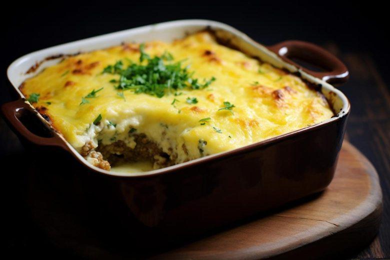 Torta de carne moída com maionese