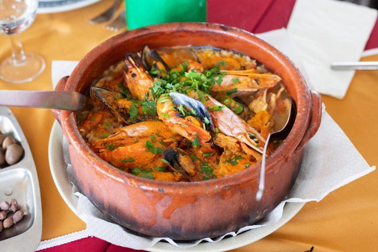 Arroz com frutos do mar