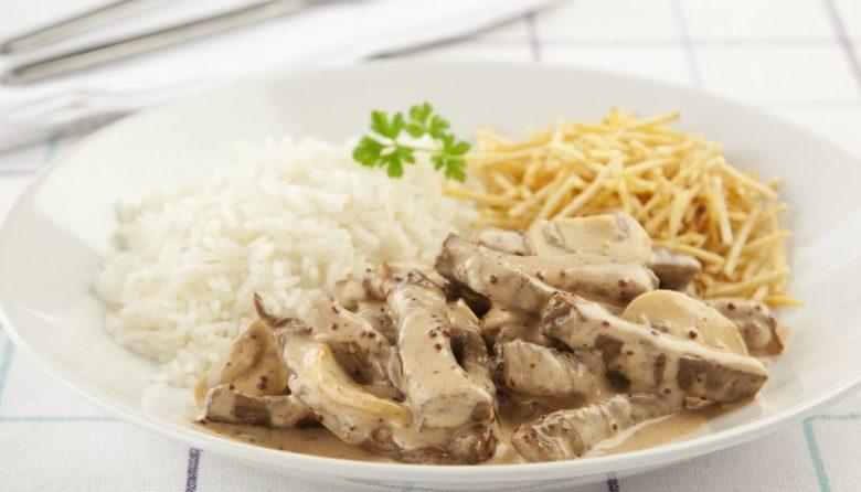 Strogonoff de carne