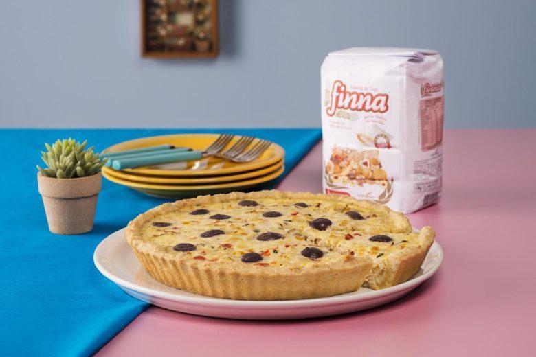 Quiche de bacalhau