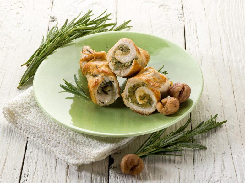 Rolê de peito de peru