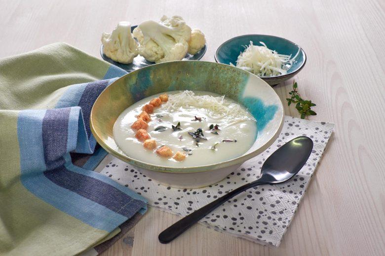 Sopa de couve-flor