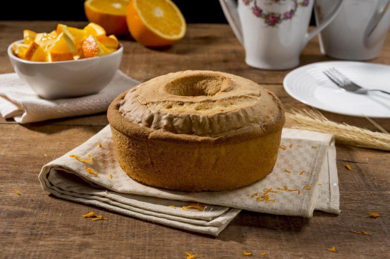 Bolo de laranja light