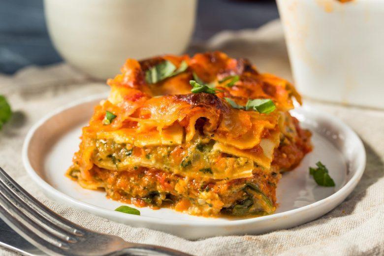 Lasanha vegetariana