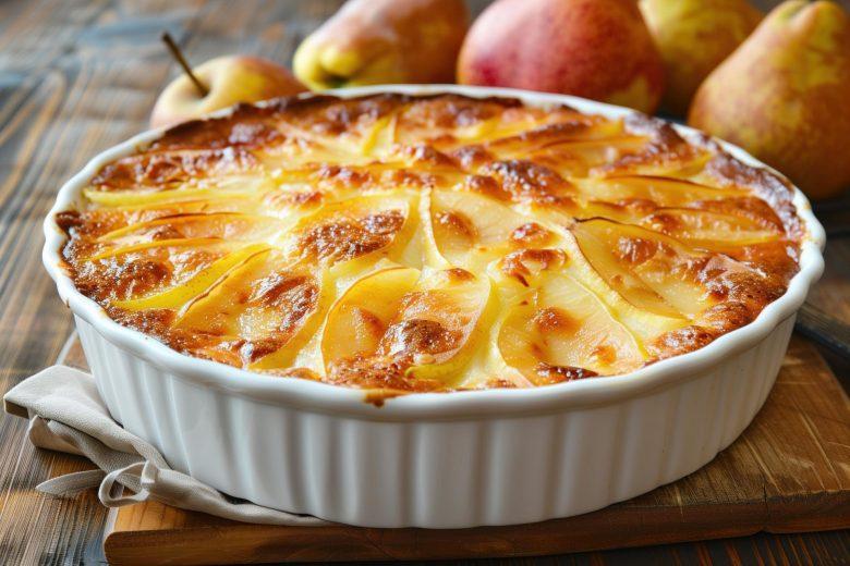Torta de pera à francesa