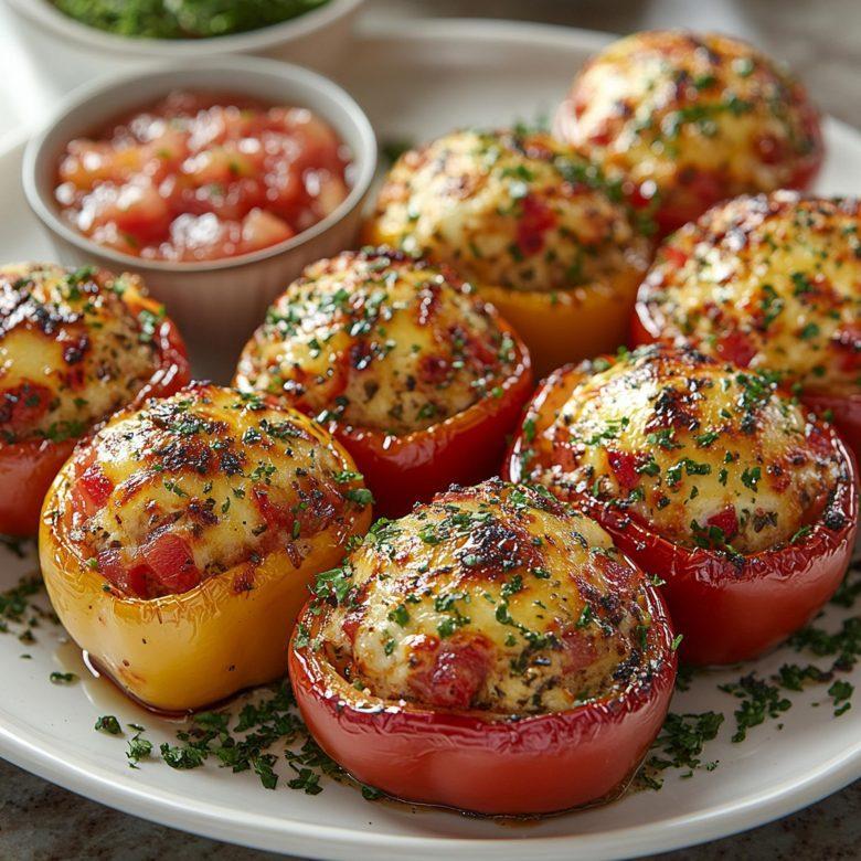 Pimentão gratinado