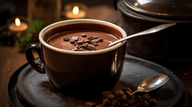 Chocolate quente Vesúvio