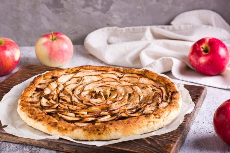 Pizza de maçã