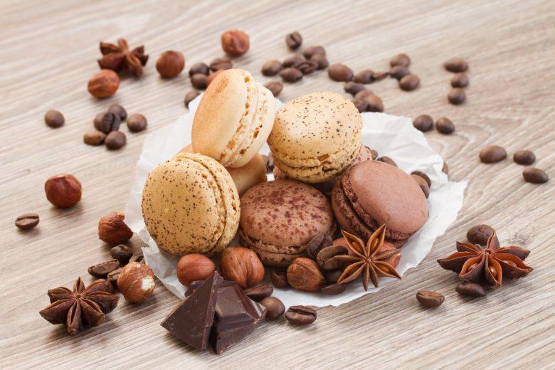Macaron - biscoitos de amêndoas recheados