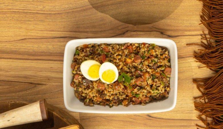 Arroz carreteiro de charque