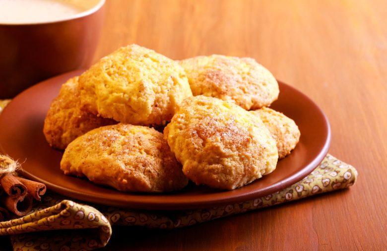 Biscoito amanteigado de canela