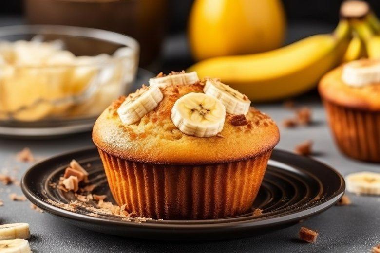 Bolinhos de banana com aveia