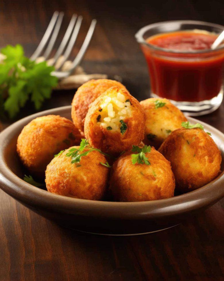 Bolinho de arroz assado
