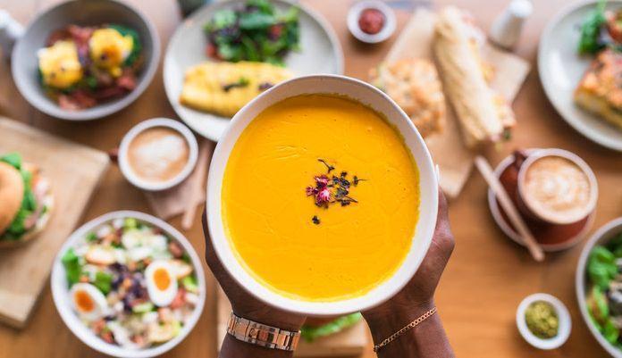 Sopa de mandioquinha