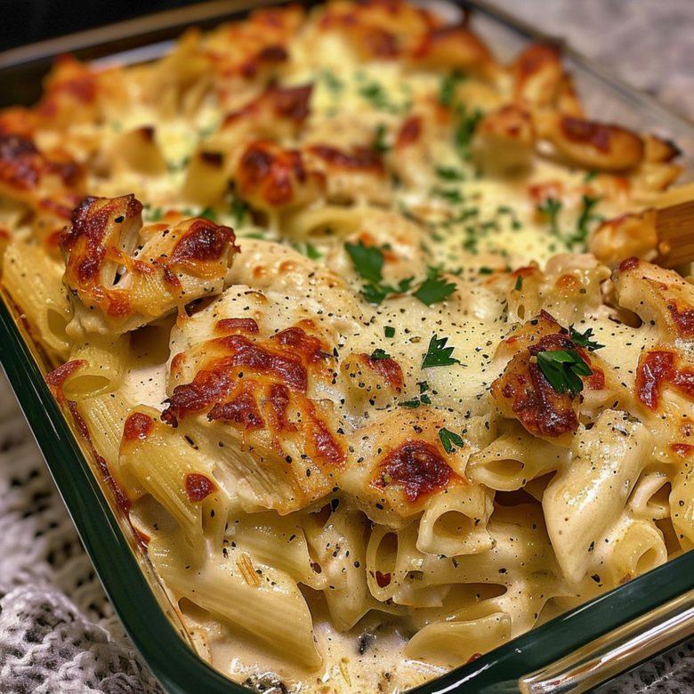 Macarrão gratinado