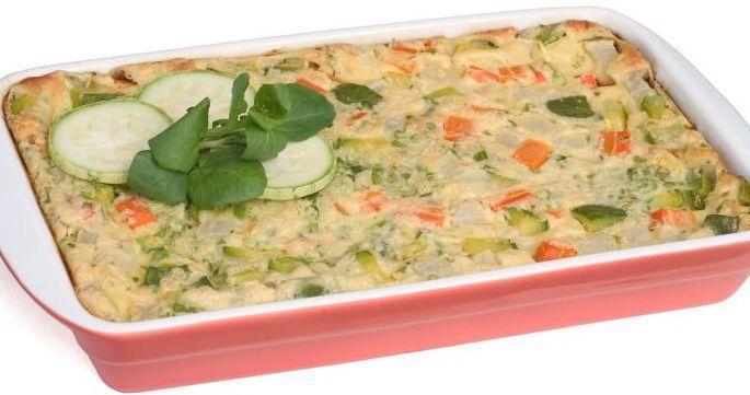 Torta diferente de legumes