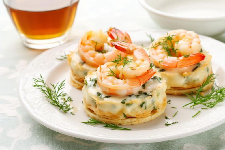 Vol-au-vent de camarão fácil
