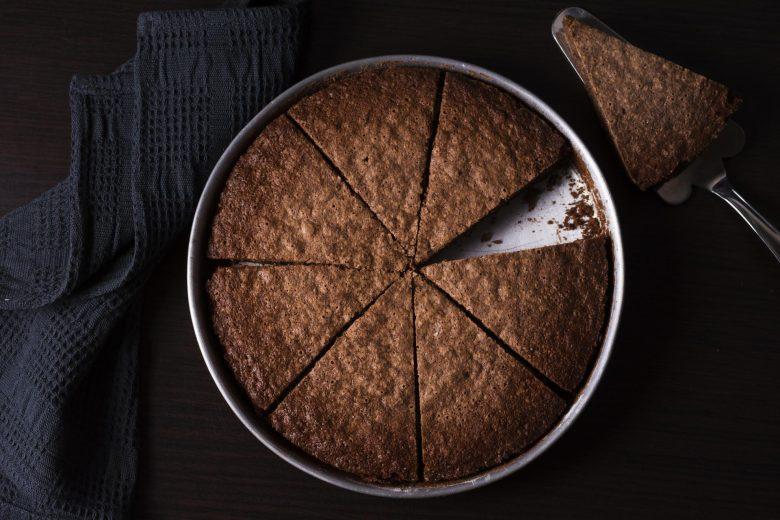 Bolo de cenoura com leite de coco