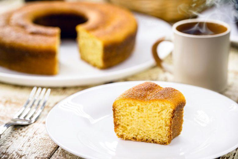 Bolo de fubá (diabético)