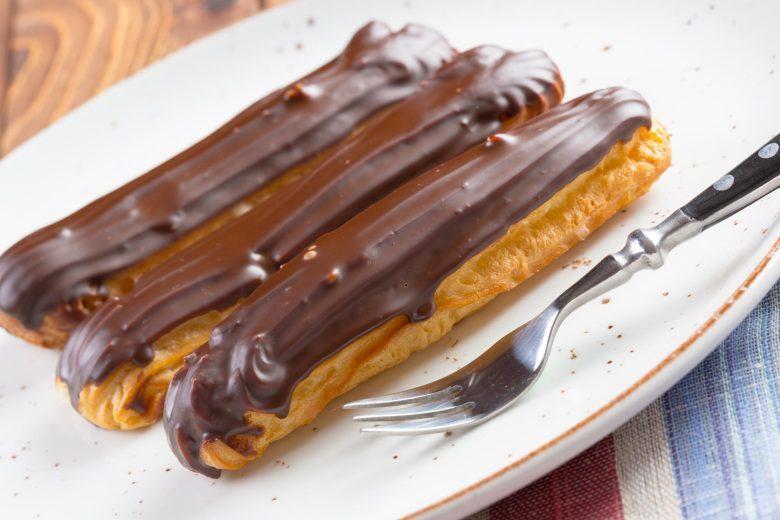 Churros com chocolate