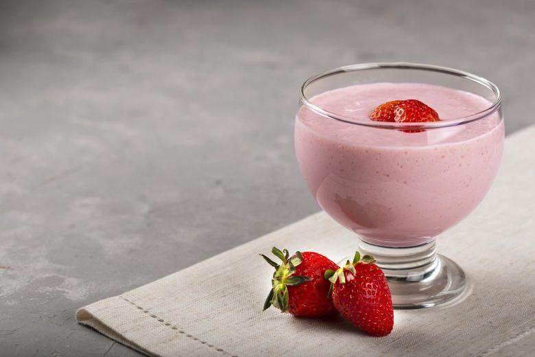 Mousse de morango