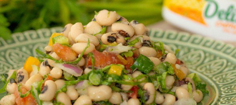 Salada de feijão fradinho