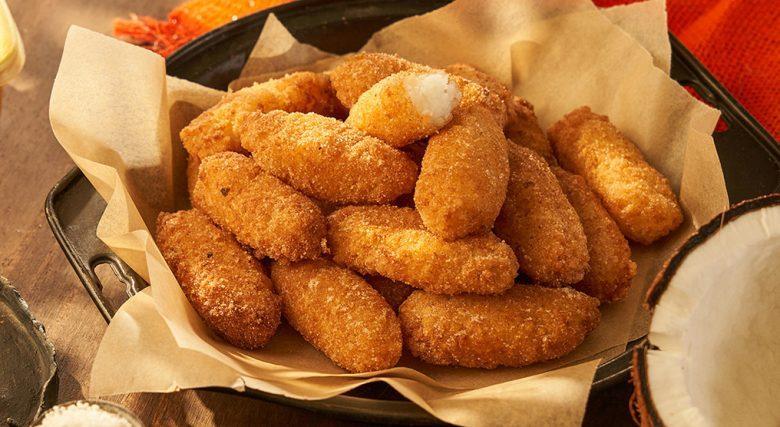 Bolinho de estudante frito