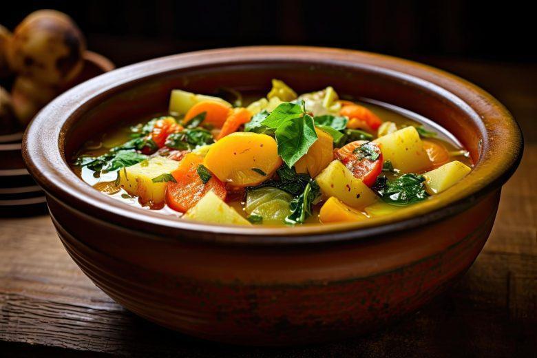 Caldo de legumes incrementado