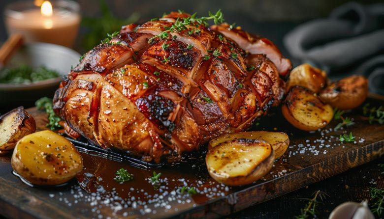 Pernil de lombo à pururuca