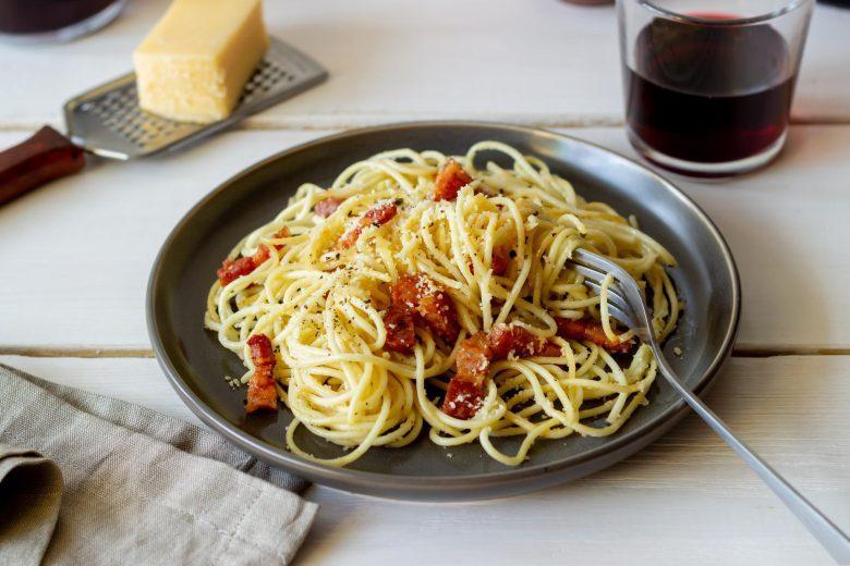 Spaguetti à carbonara