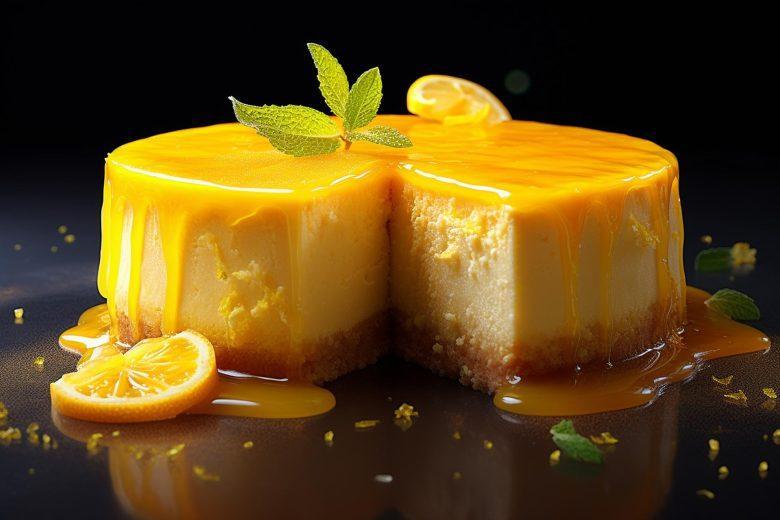Cheesecake de laranja