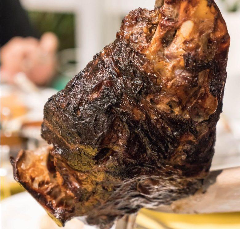 Pernil com coca-cola