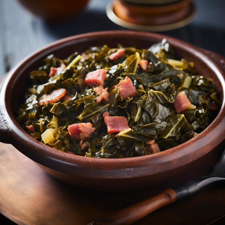 Couve refogada com bacon