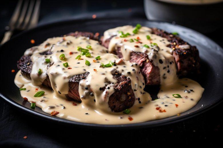 Steak au poivre