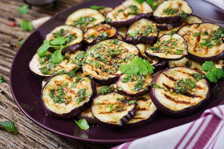 Berinjela grelhada (para churrasco)