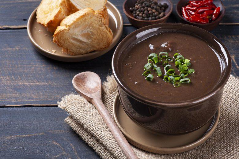 Caldo de feijão picante