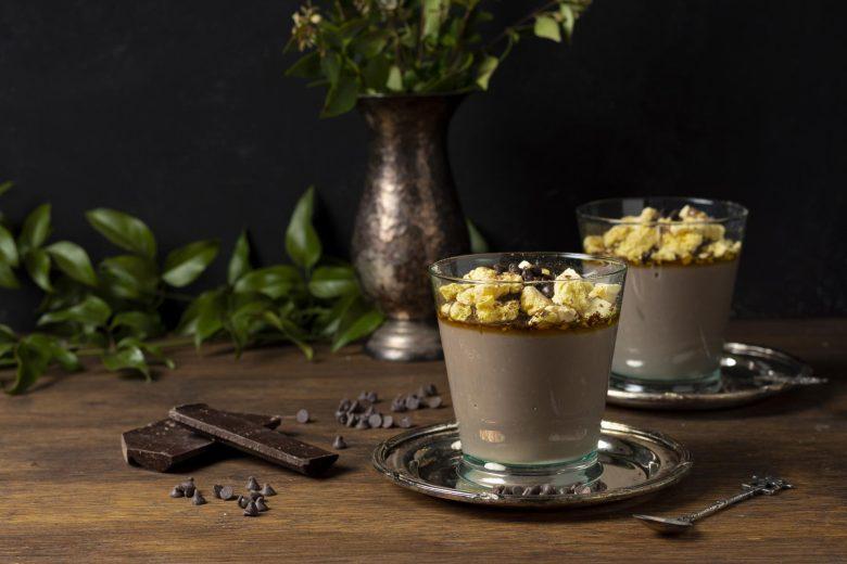 Mousse de chocolate com azeite