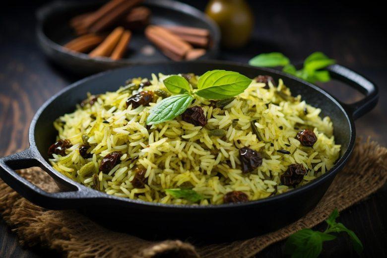 Arroz com passas
