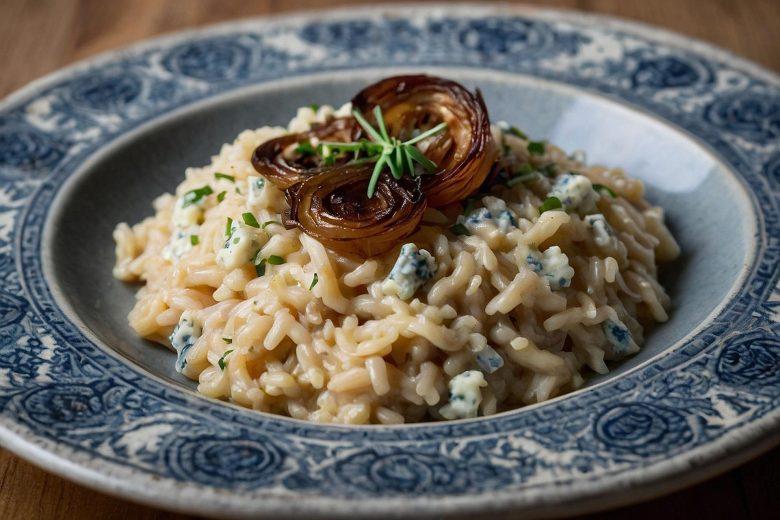 Risoto ao gorgonzola