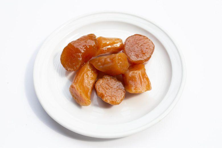 Batata em calda