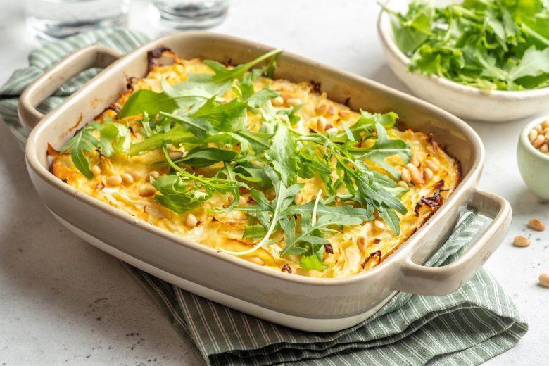 Repolho gratinado
